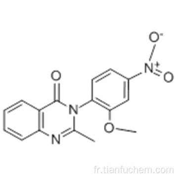 Nitrometaqualone CAS 340-52-3